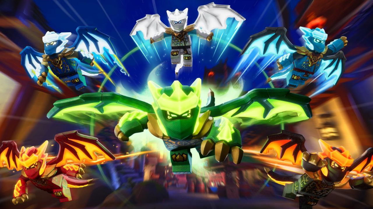 LEGO Ninjago: Dragons Rising - Spanish TV show backdrop