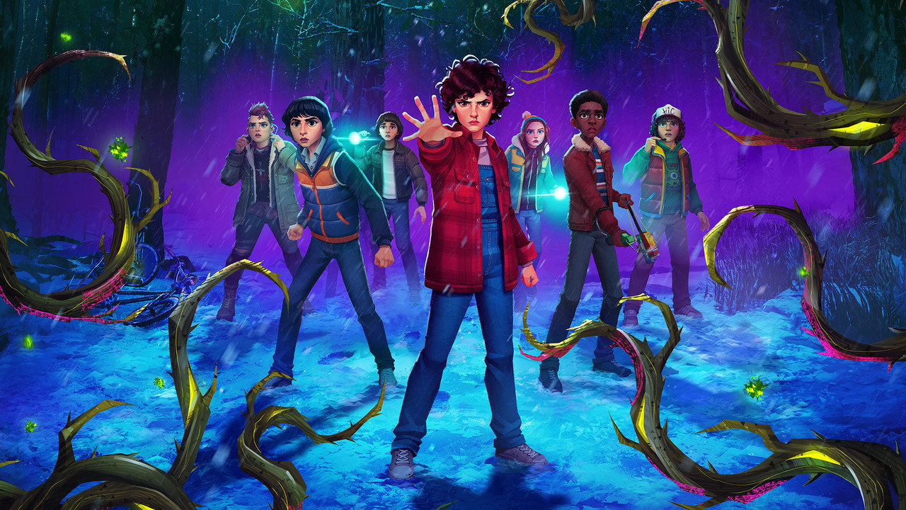 Stranger Things: Tales from '85 - Spanish TV show backdrop